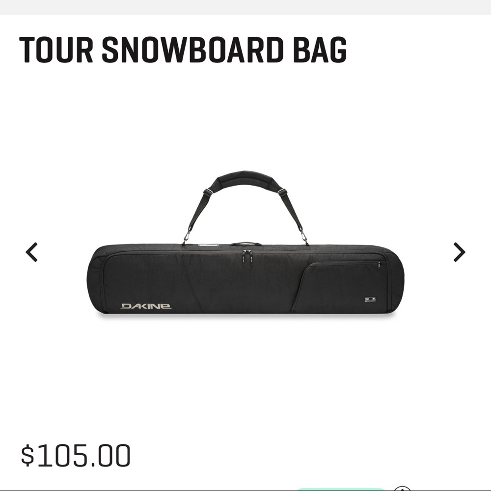 Dakine Tour Snowboard Bag - 157cm Black